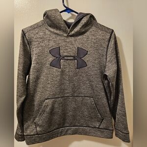 Under Armour Storm 1 Loose Fit Hoodie Gray Youth Size Large